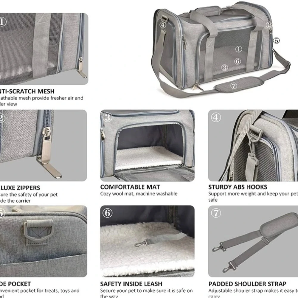 USED—Foldable Pet Carrier